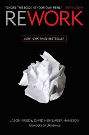 Book cover for Rework