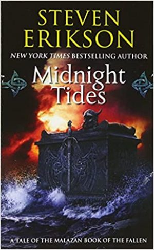 Book cover for Midnight Tides by Steven Erikson